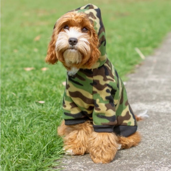 NEW Limited Edition DGG Dog Blue Camo Hoodie M - Picture 10 of 12